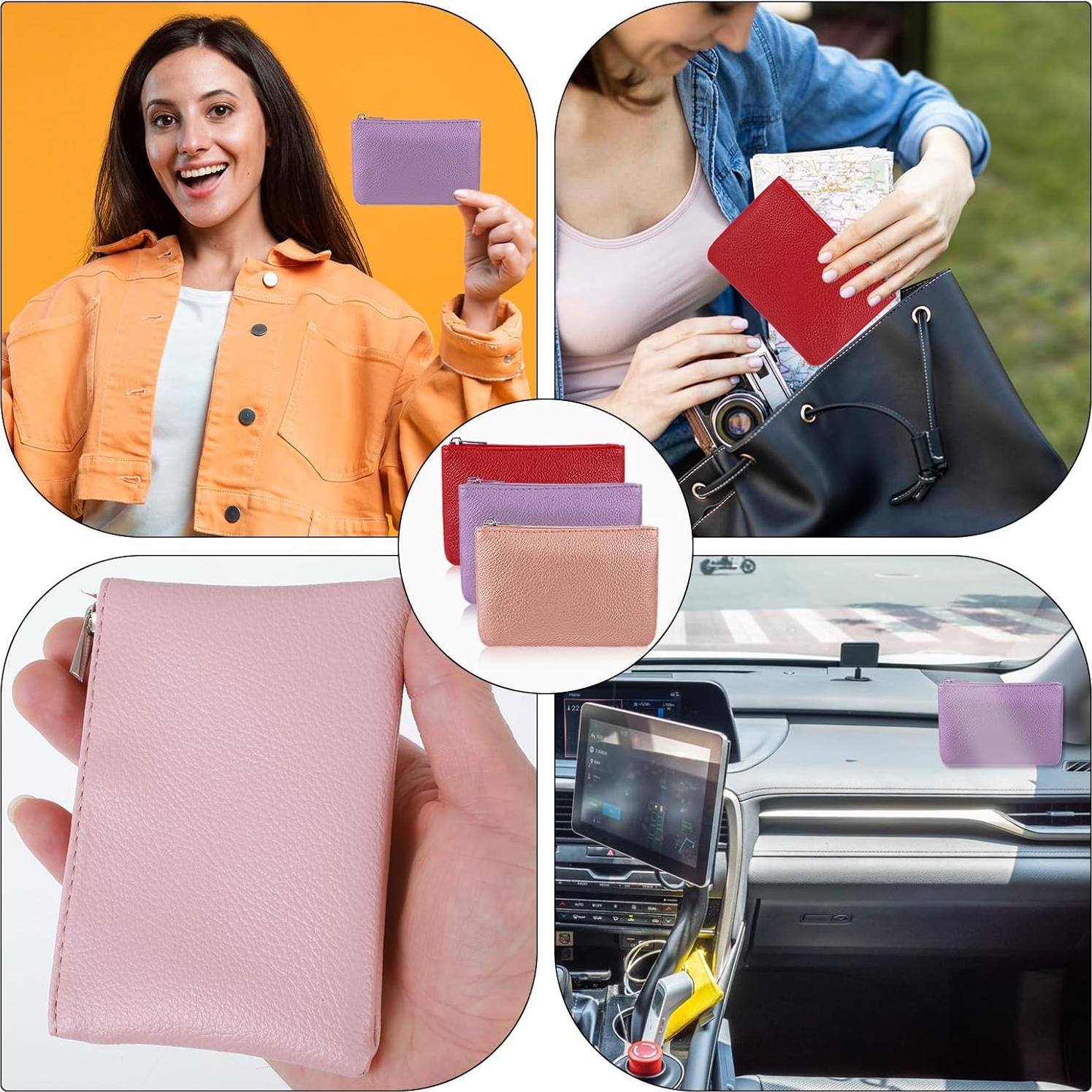 Juego de 3 Monederos Pequeños Oruola para Mujeres - PU 12x8cm