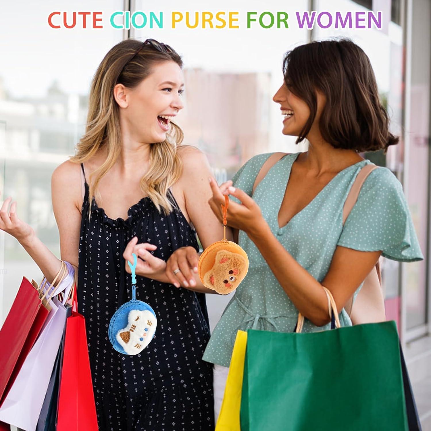 24 Monederos de Peluche Kawaii para Mujeres - Regalos Divertidos