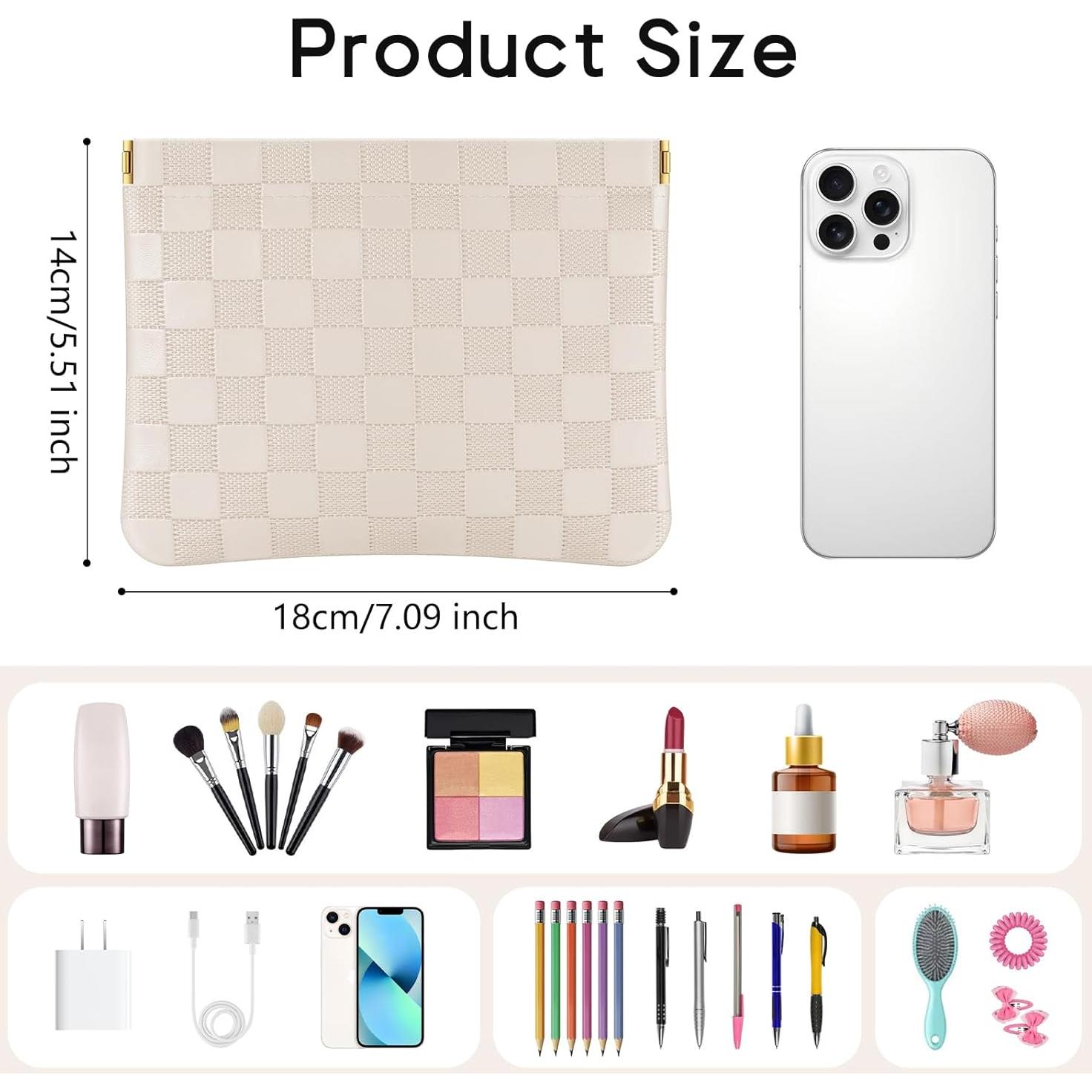 Bolsa Cosmética Portátil Sightor 2PCS Cuadros Mujeres L