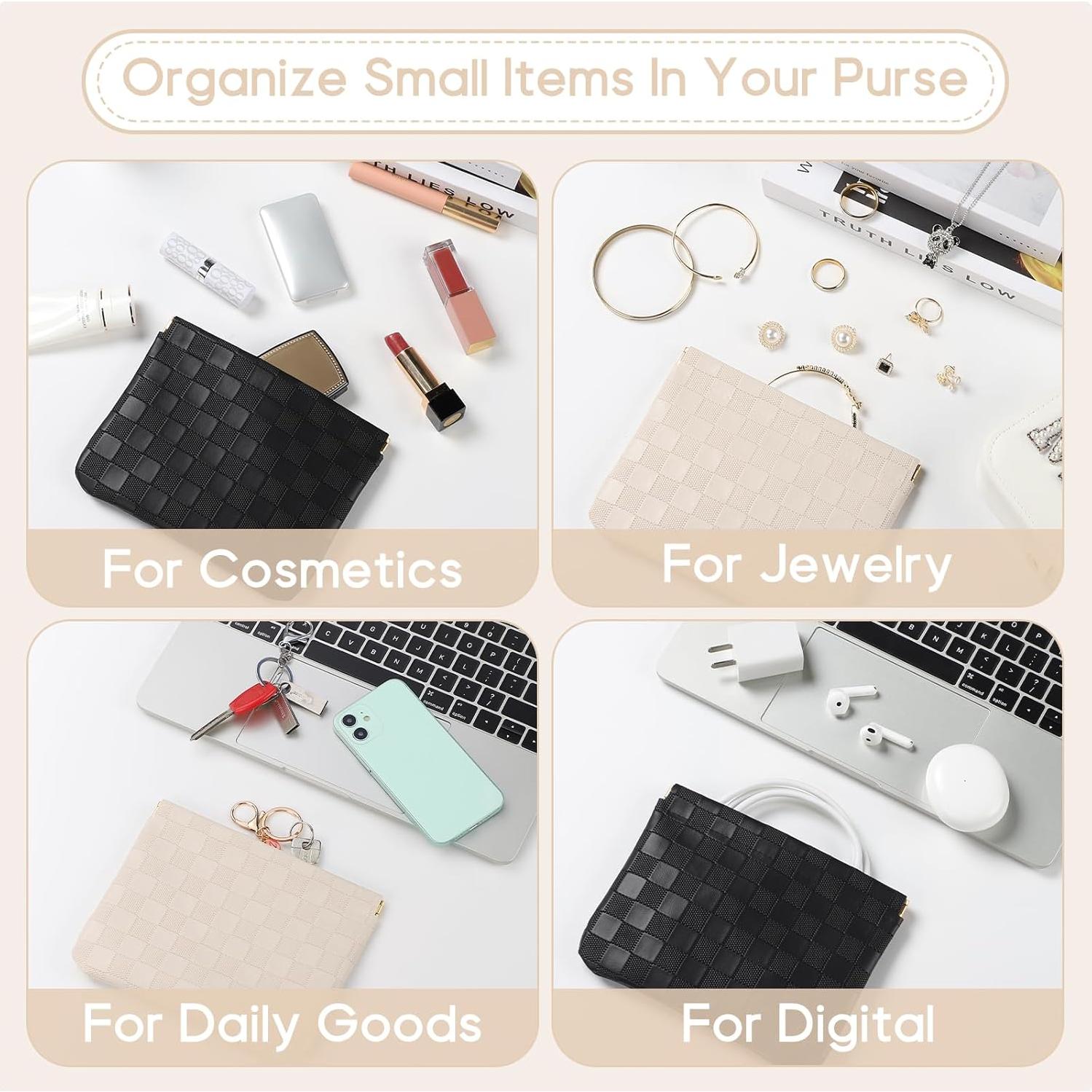 Bolsa Cosmética Portátil Sightor 2PCS Cuadros Mujeres L