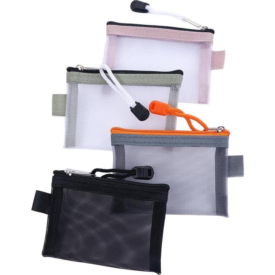 Estuche de Malla Negro Luhaomisky 9g Portátil para Cosméticos