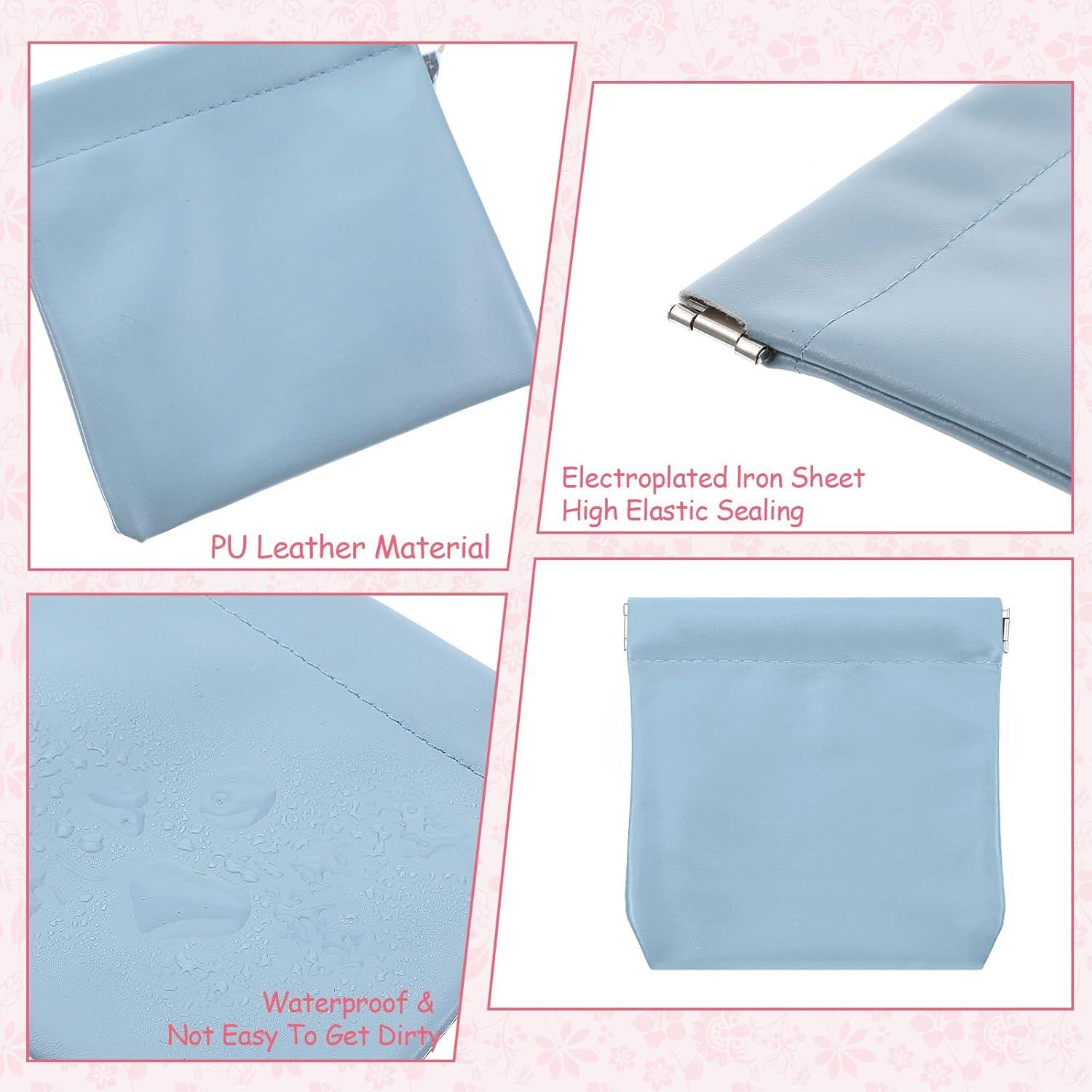 Juego de 4 Monederos Mini Mabor de Cuero PU Multicolor