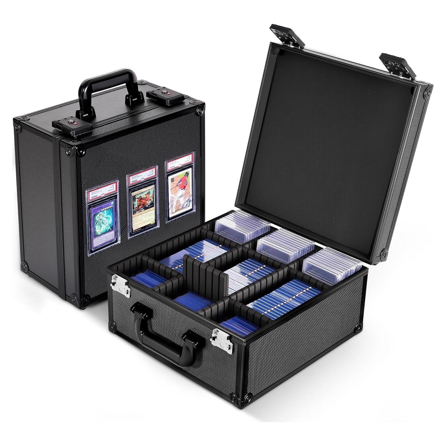 Caja de Almacenamiento de Cartas Kabinka con Ventana - Negro