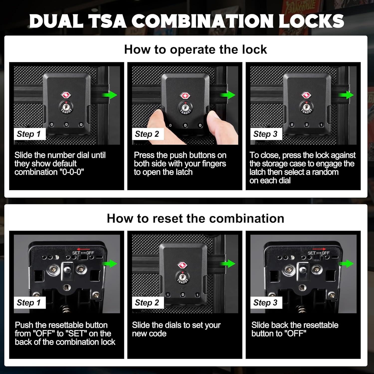 Caja de Almacenamiento de Cartas Kabinka con Ventana - Negro