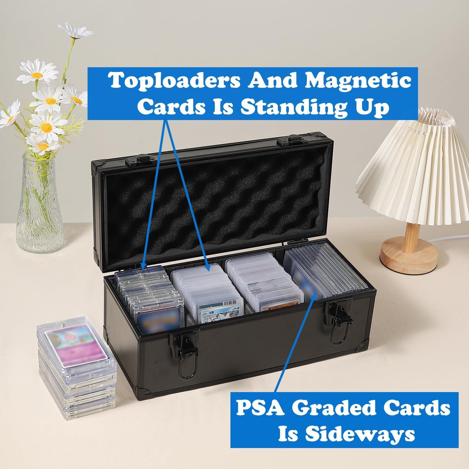 Caja de Almacenamiento Azamou para Toploaders 300 Tarjetas