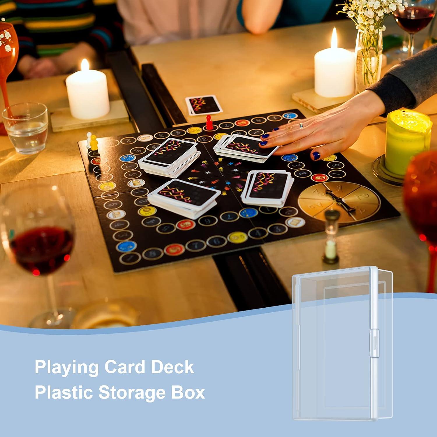 Estuche de Cartas Jetec - 3 Piezas Plástico Transparente