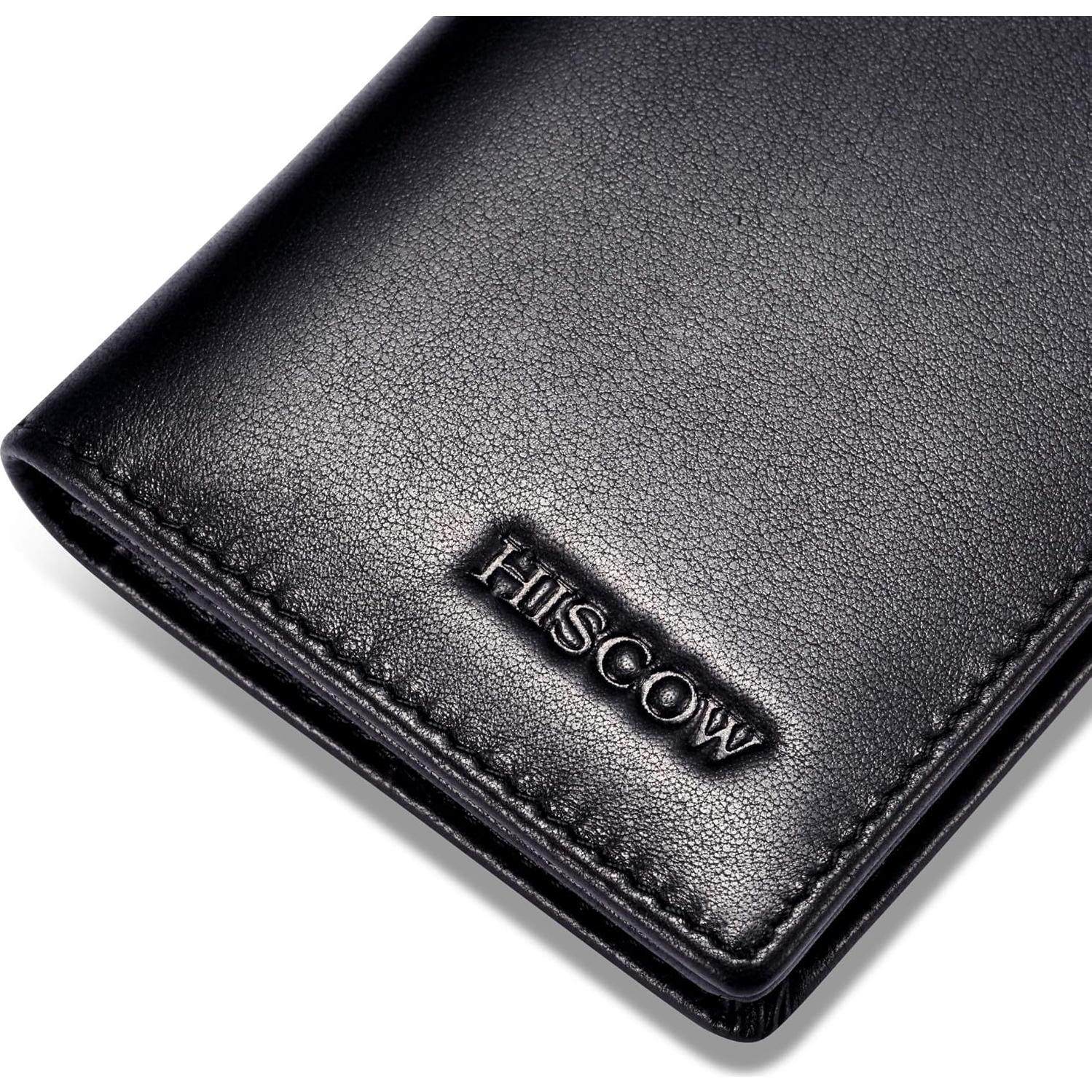 Funda de Tarjetas de Negocios HISCOW de Cuero Nappa Italiano