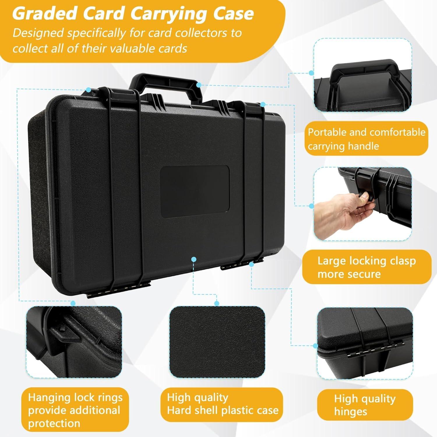 Caja de Almacenamiento para Tarjetas Calificadas OUUTMEE 120+