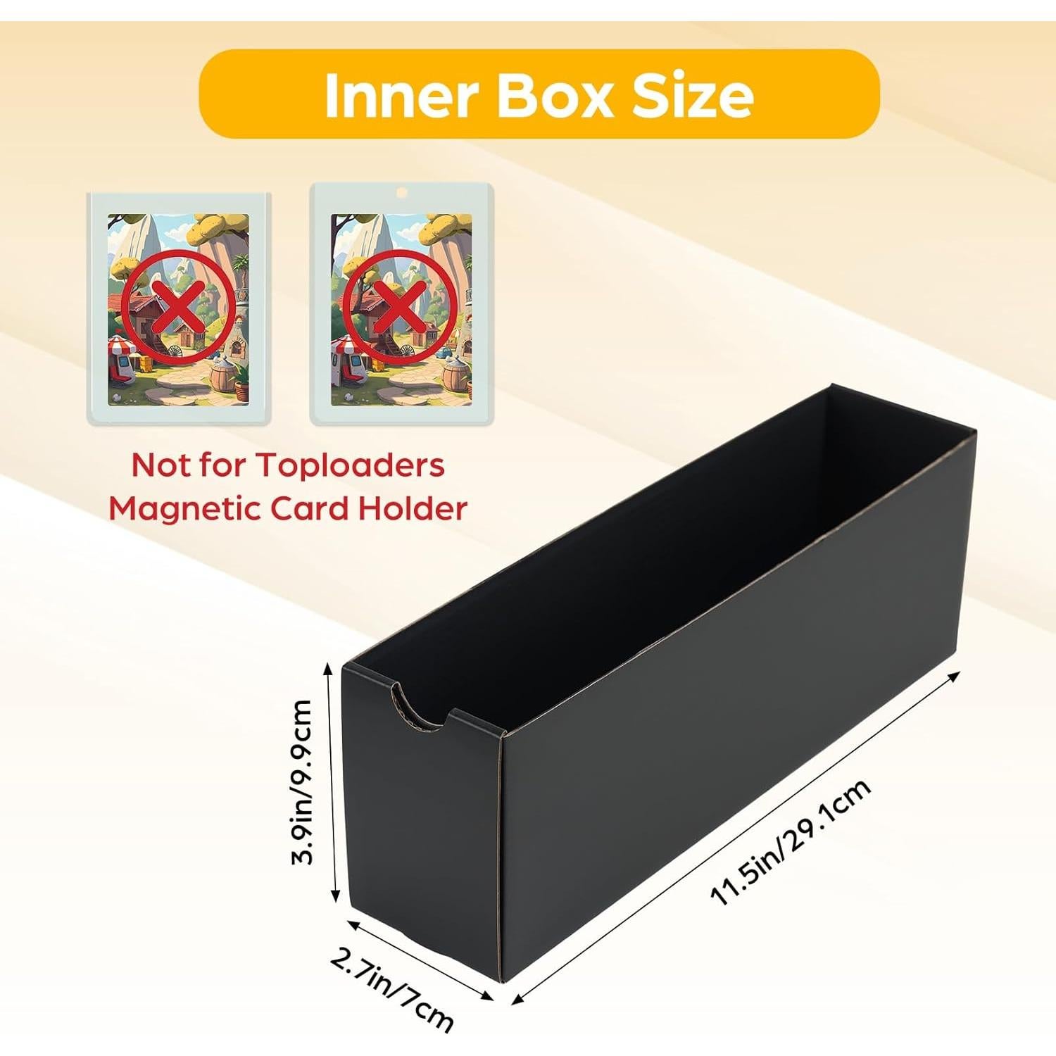 Caja de Almacenamiento de Cartas RLAVBL 12 Unidades 7200 Cartas