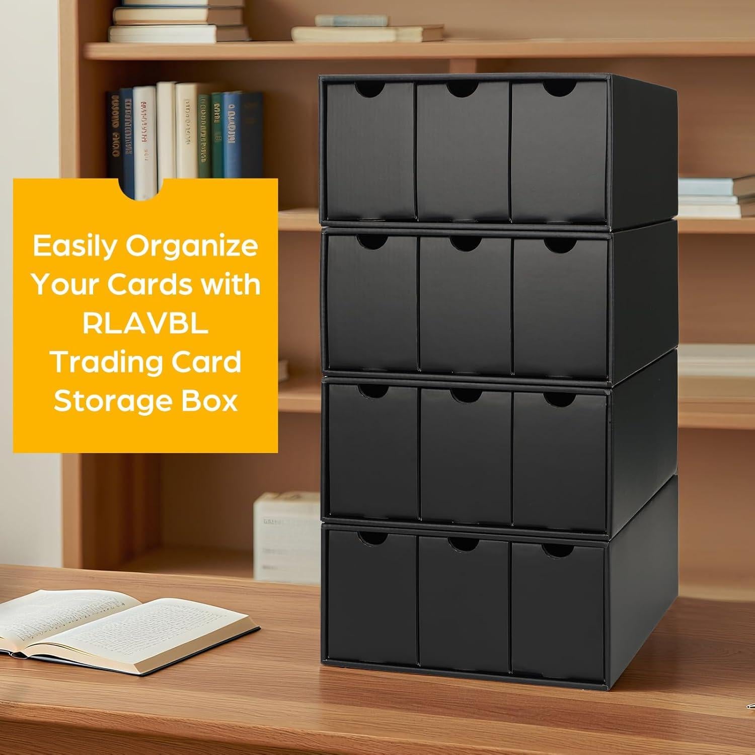 Caja de Almacenamiento de Cartas RLAVBL 12 Unidades 7200 Cartas