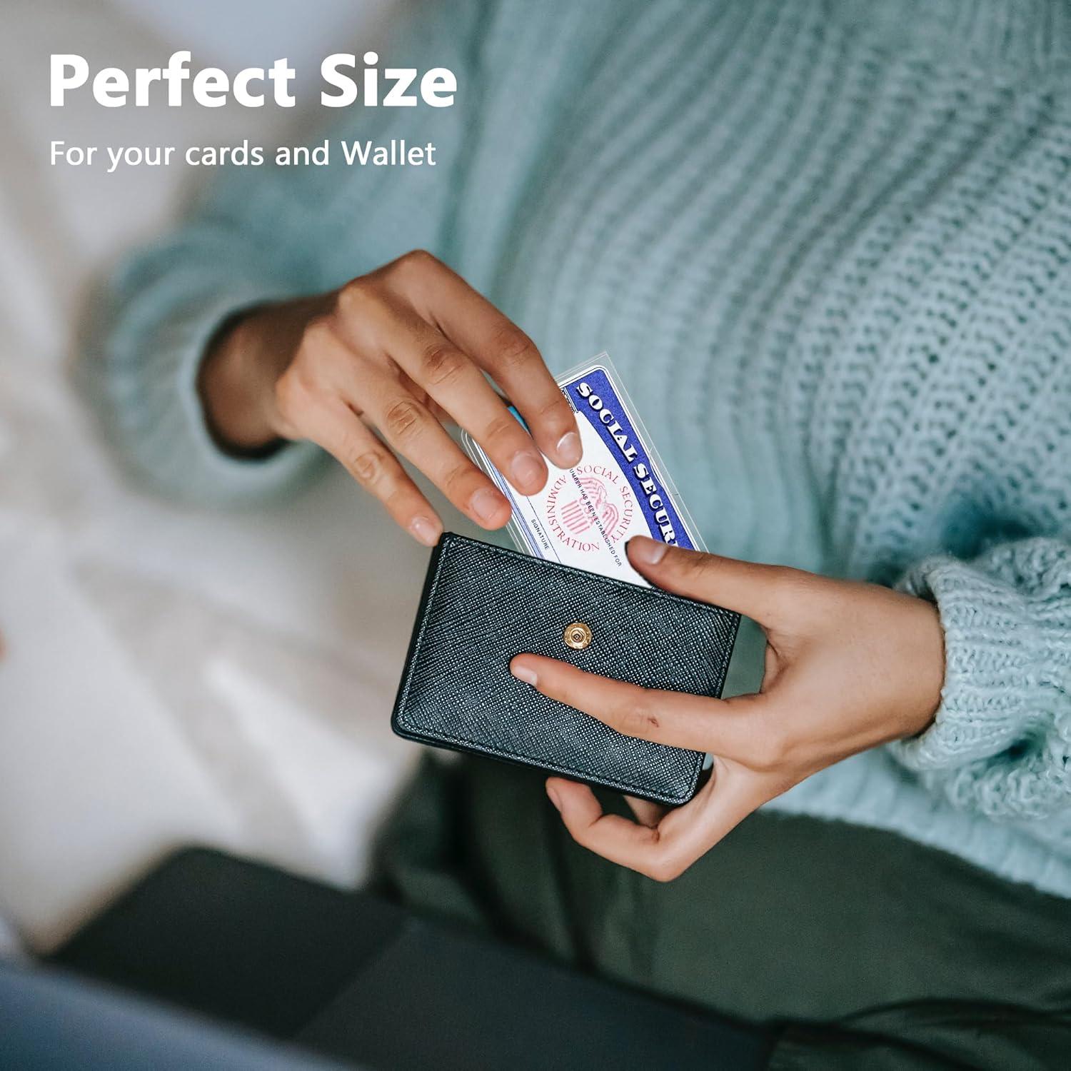 Protector de Tarjeta Boduoyejieyi 6 Pack PVC Transparente