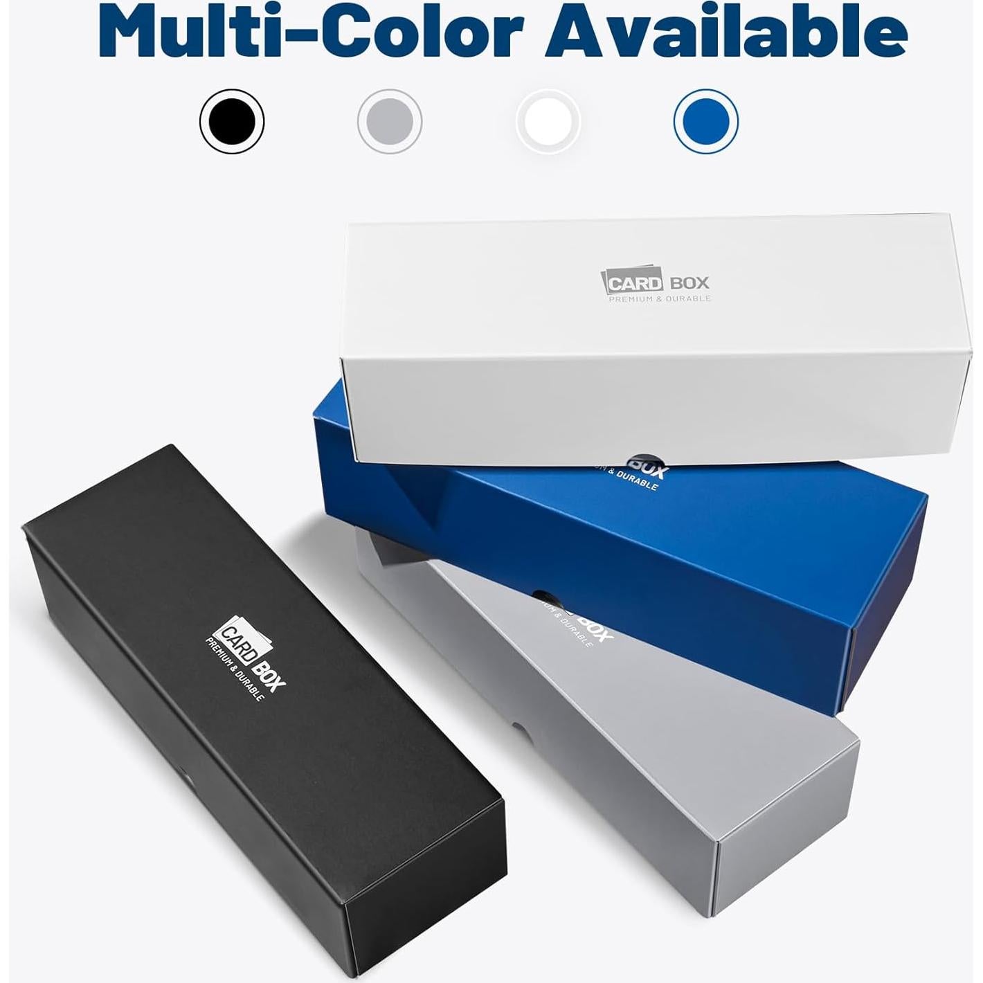 Caja de Almacenamiento de Cartas Fabmaker, Paquete de 8, 1000 Cartas