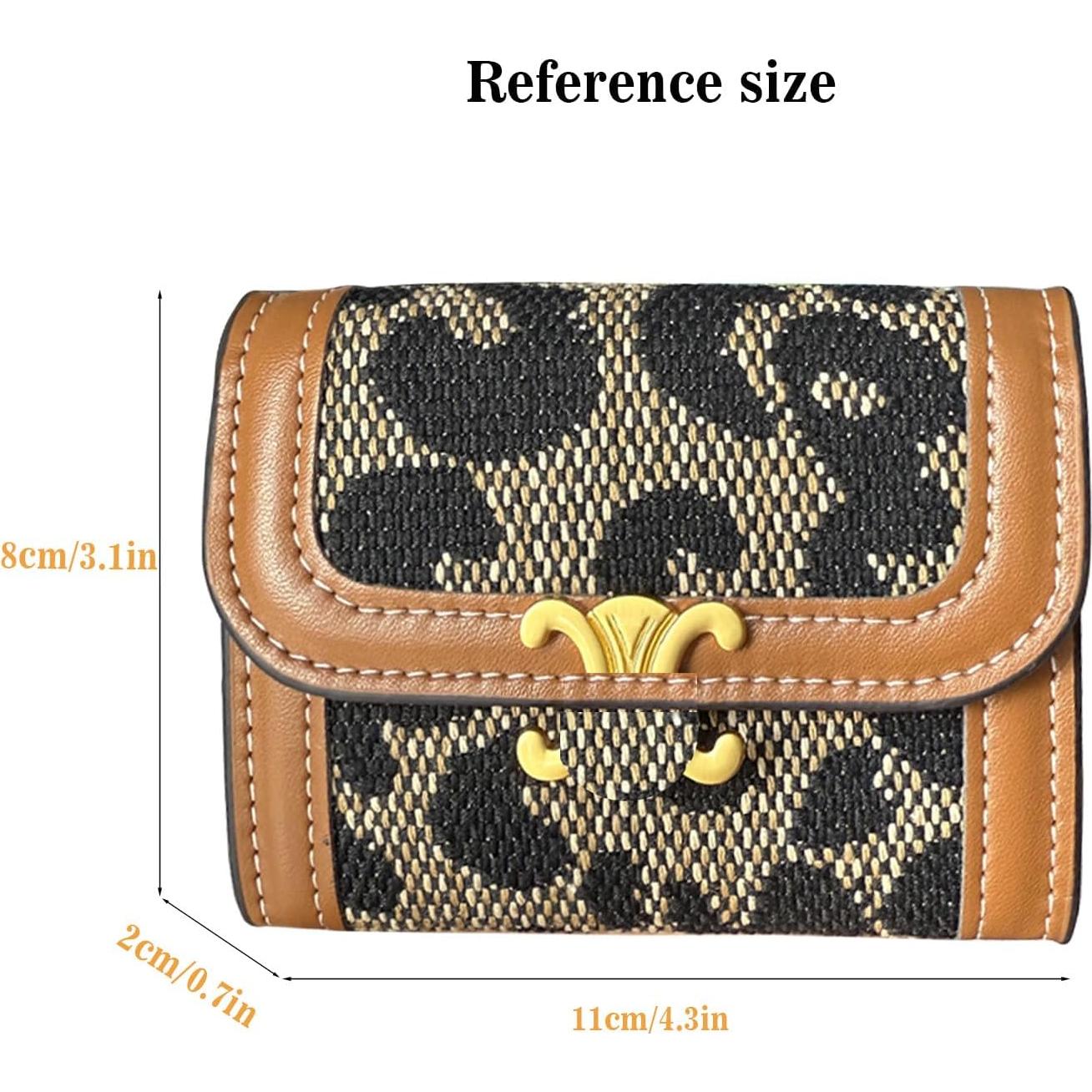 Cartera Pequeña Leheybia para Tarjetas de Mujer con Bloqueo RFID