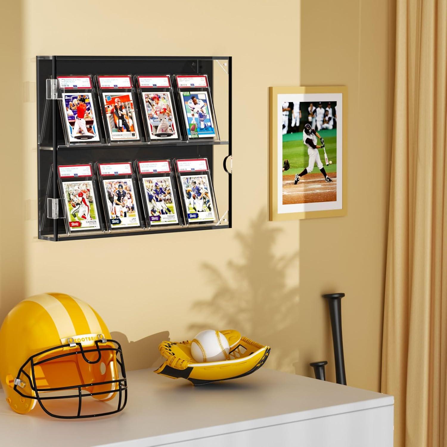 Estuche de Exhibición de Tarjetas NIUBEE Horizontal 8 Tarjetas