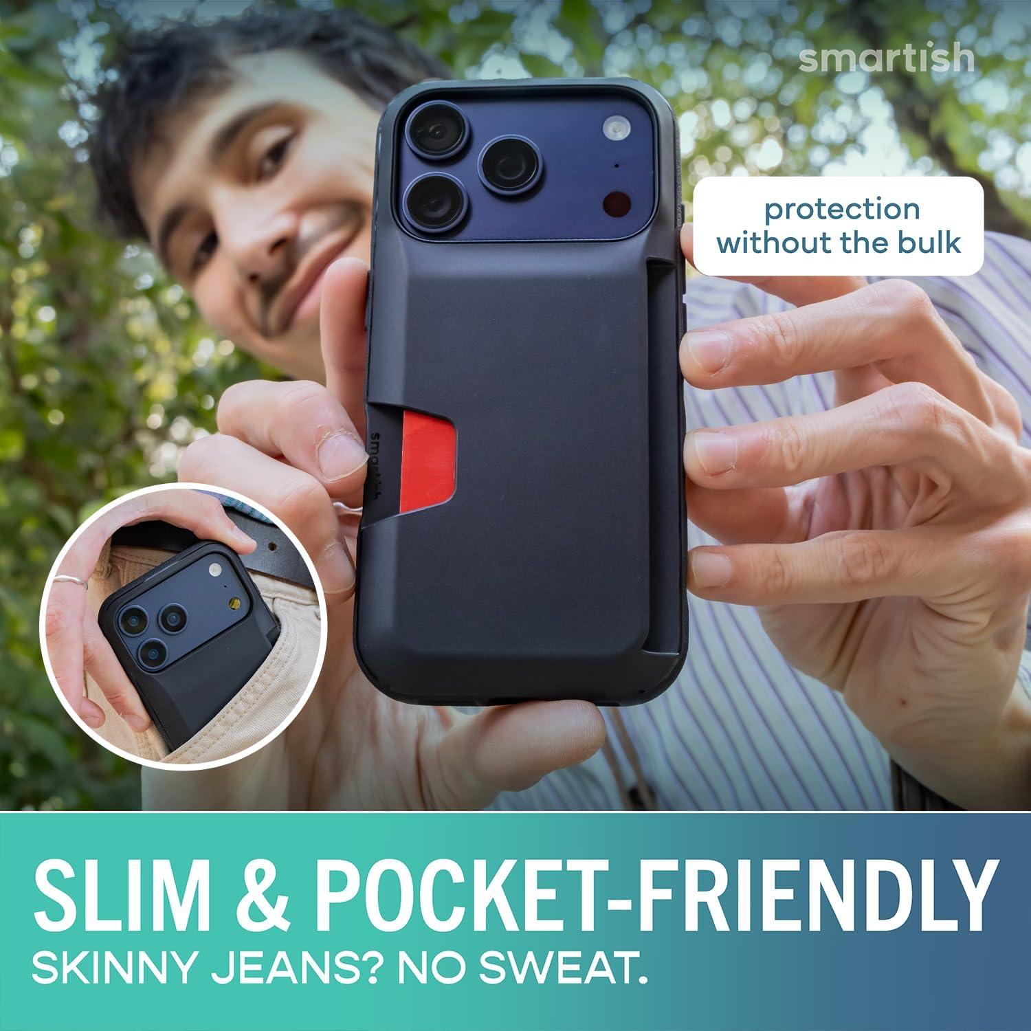 Funda Smartish para iPhone 17 Pro - Delgada y Protectora