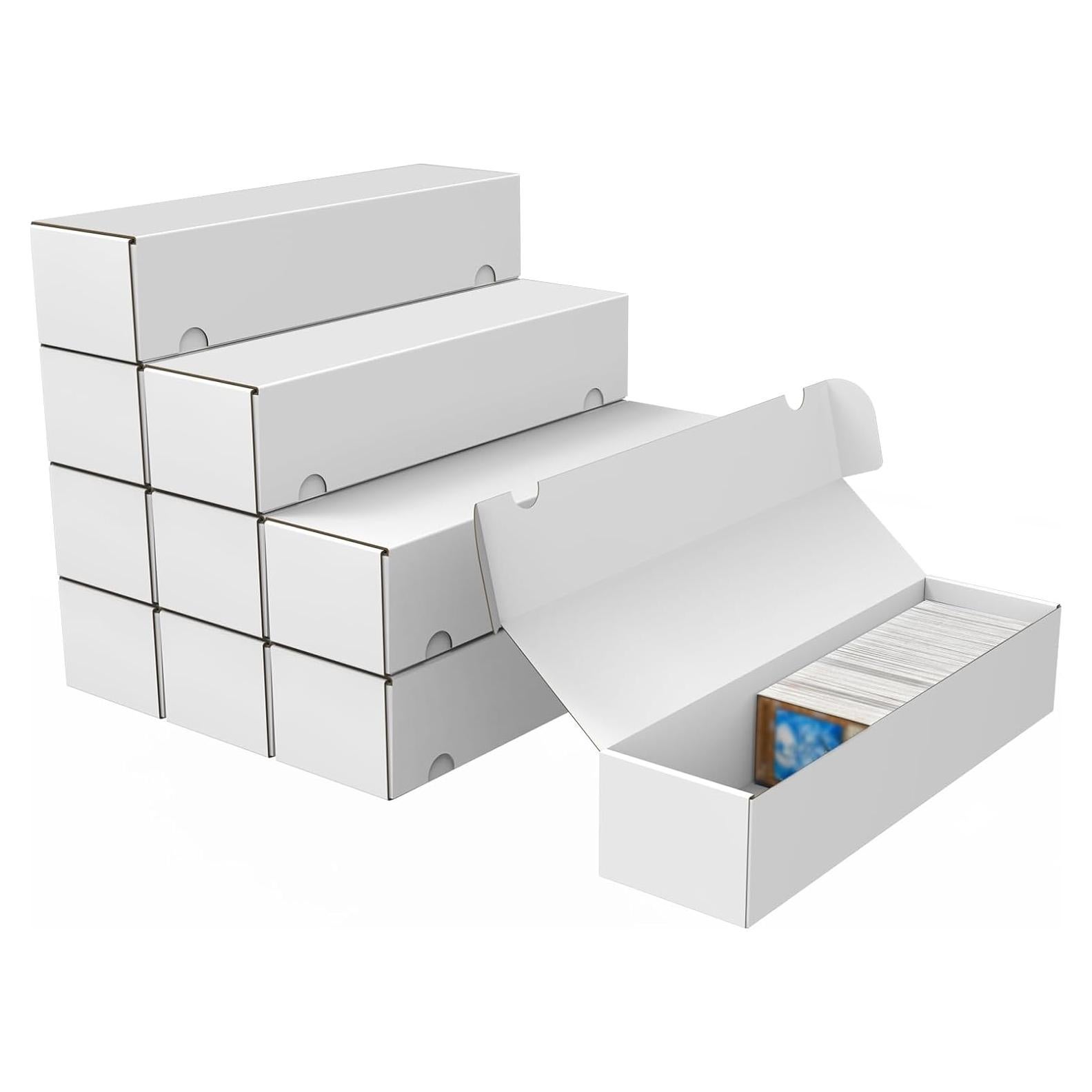 Caja de Almacenamiento de Cartas XRACV, Paquete de 10, 11000 Cartas