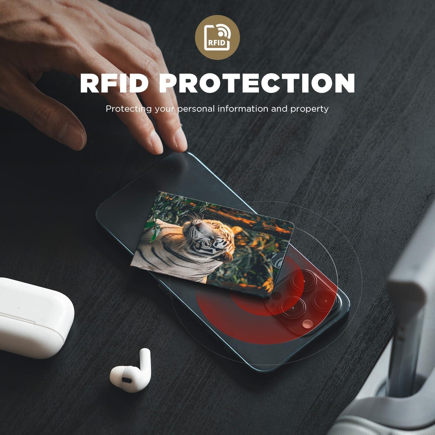 Set de 15 Fundas Bloqueadoras RFID GJPINYIYI para Tarjetas