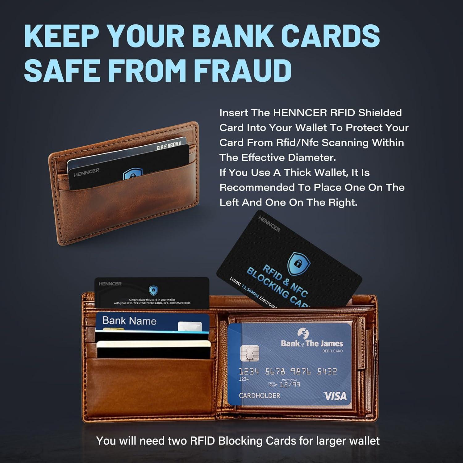 Paquete de 3 Tarjetas de Bloqueo RFID ZGAGFZ - Protección Completa