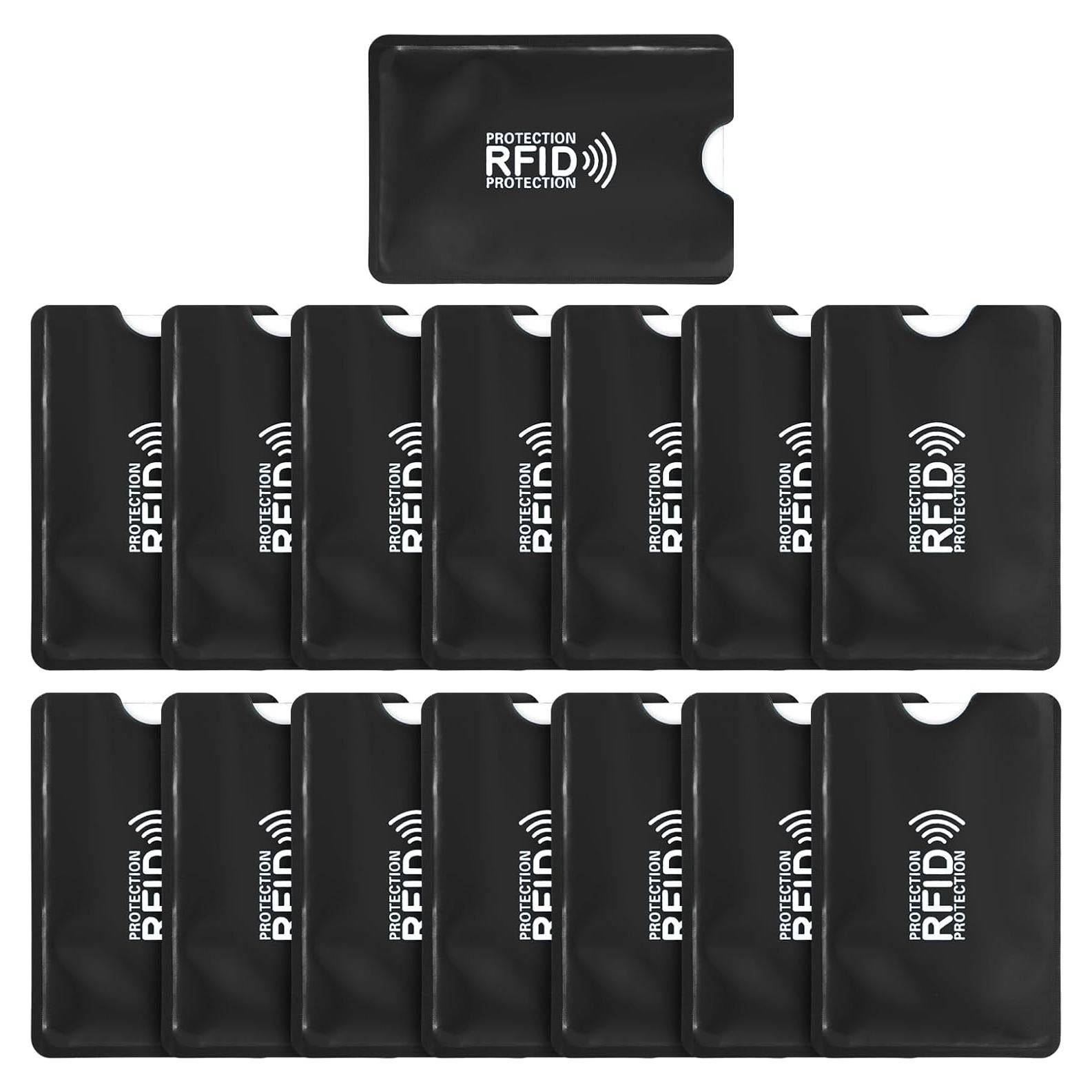 15 Fundas Bloqueadoras RFID Zelphvt para Tarjetas de Crédito