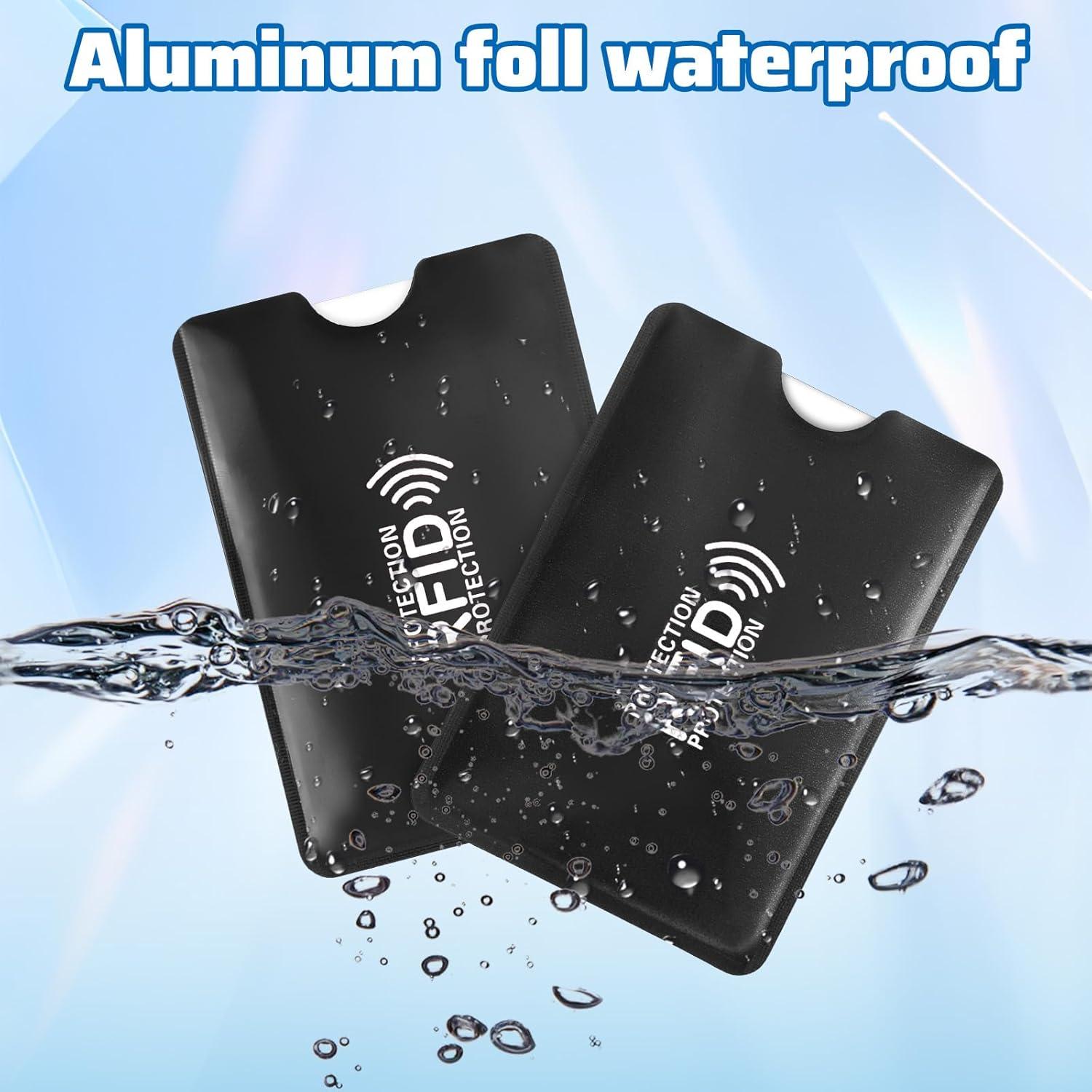 15 Fundas Bloqueadoras RFID Zelphvt para Tarjetas de Crédito