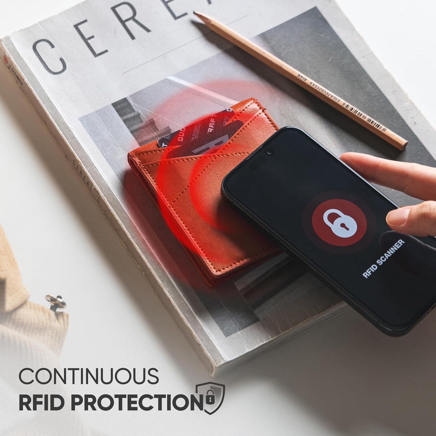 DUGRAFT 2 Pack Tarjetas Bloqueo RFID y NFC - Protección Total