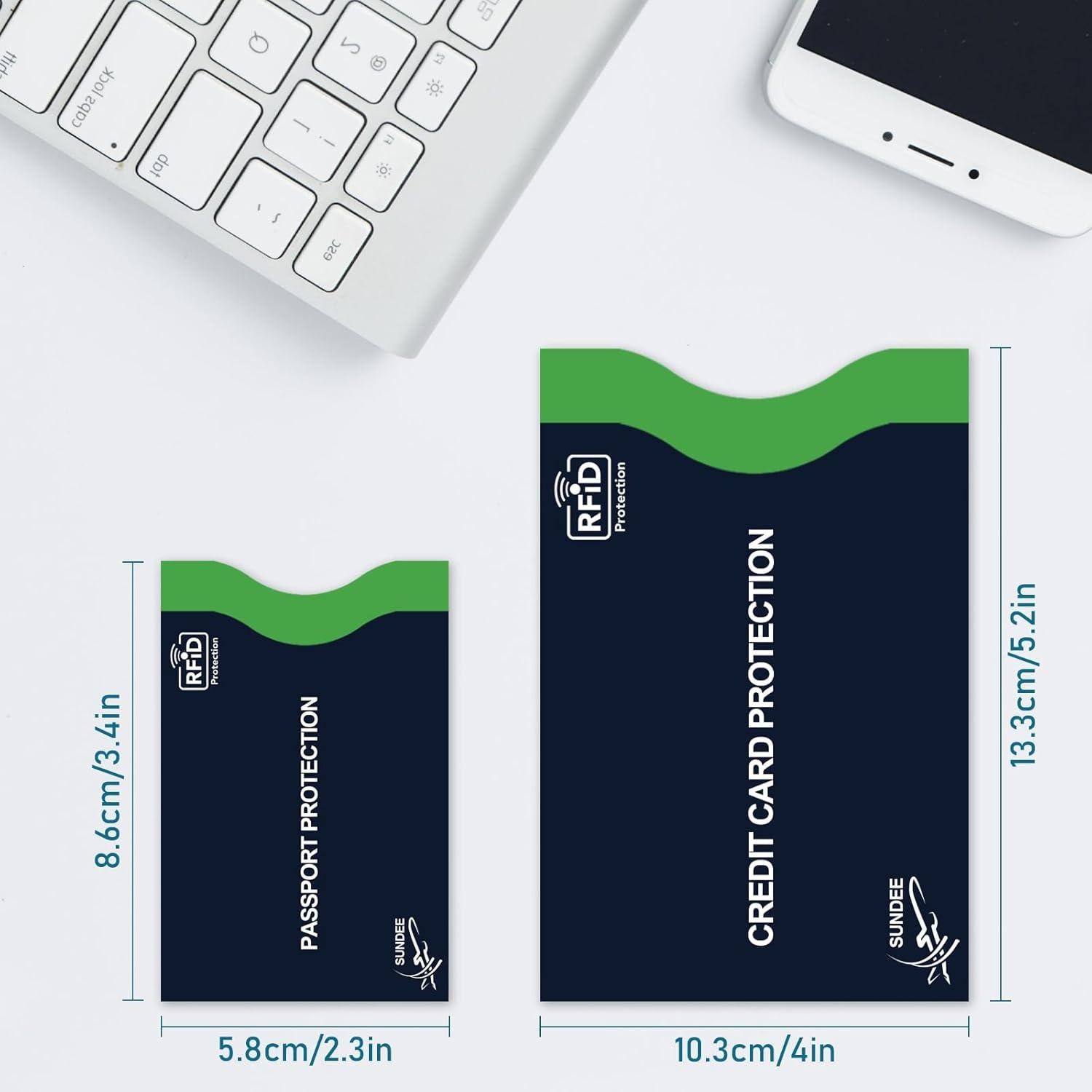 Bolsillo de Cuello Antirrobo RFID Gris para Viajes - Unisex