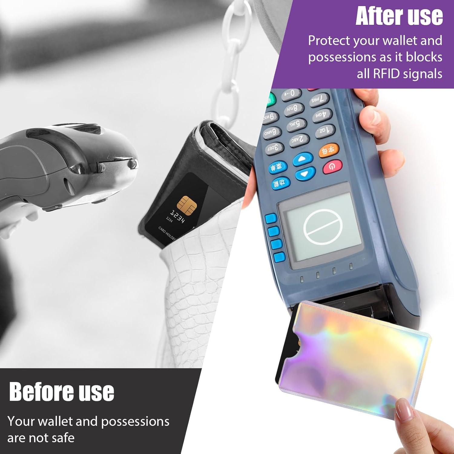 Set de Protectores RFID Skrfren para Tarjetas de Crédito 15 Pzas