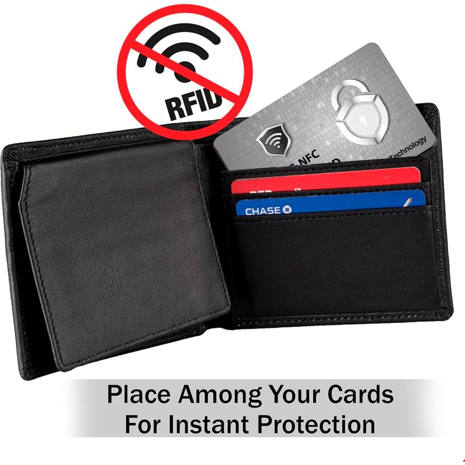 Tarjetas de Bloqueo RFID SaiTech IT - 2 Pcs Plata