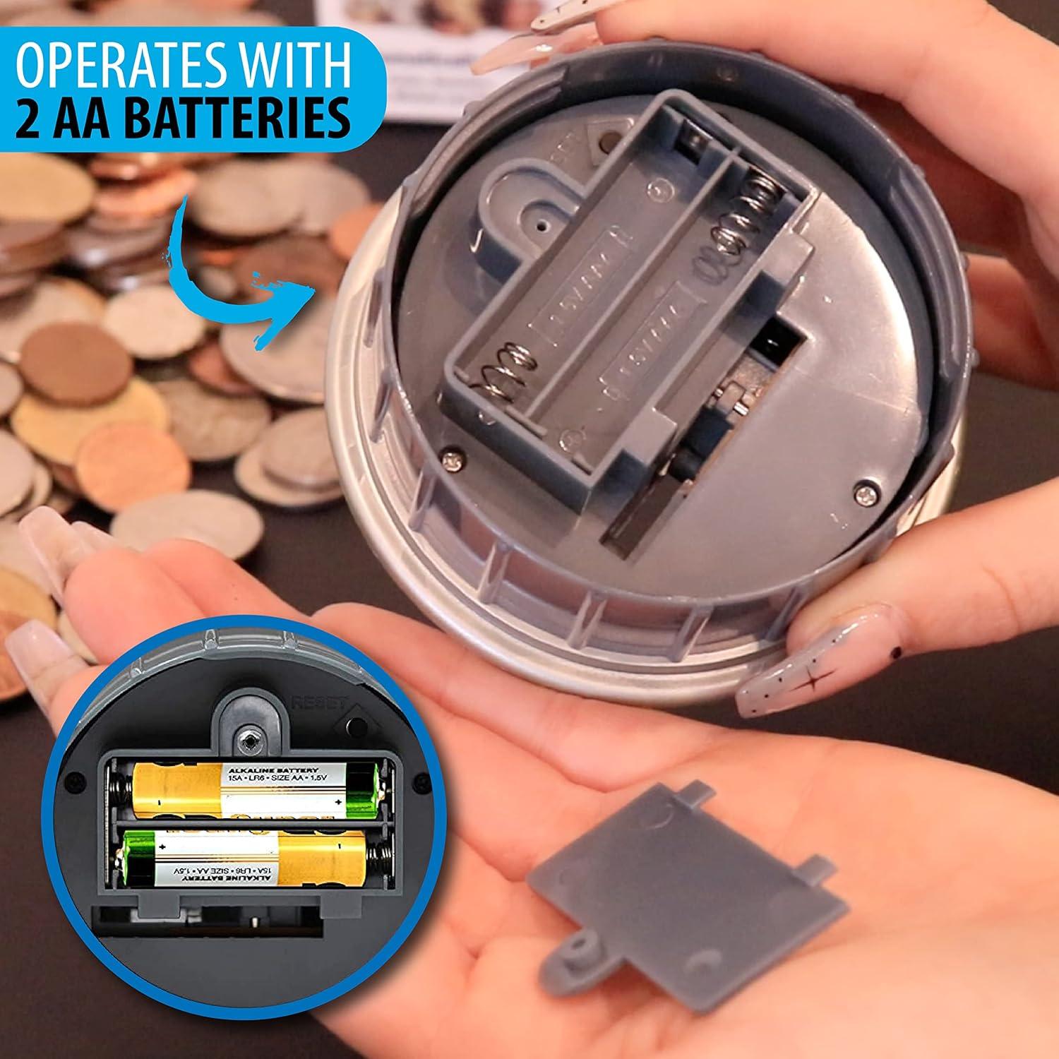 Contador de Monedas Digital Jumbo Teacher's Choice 2.9L LCD