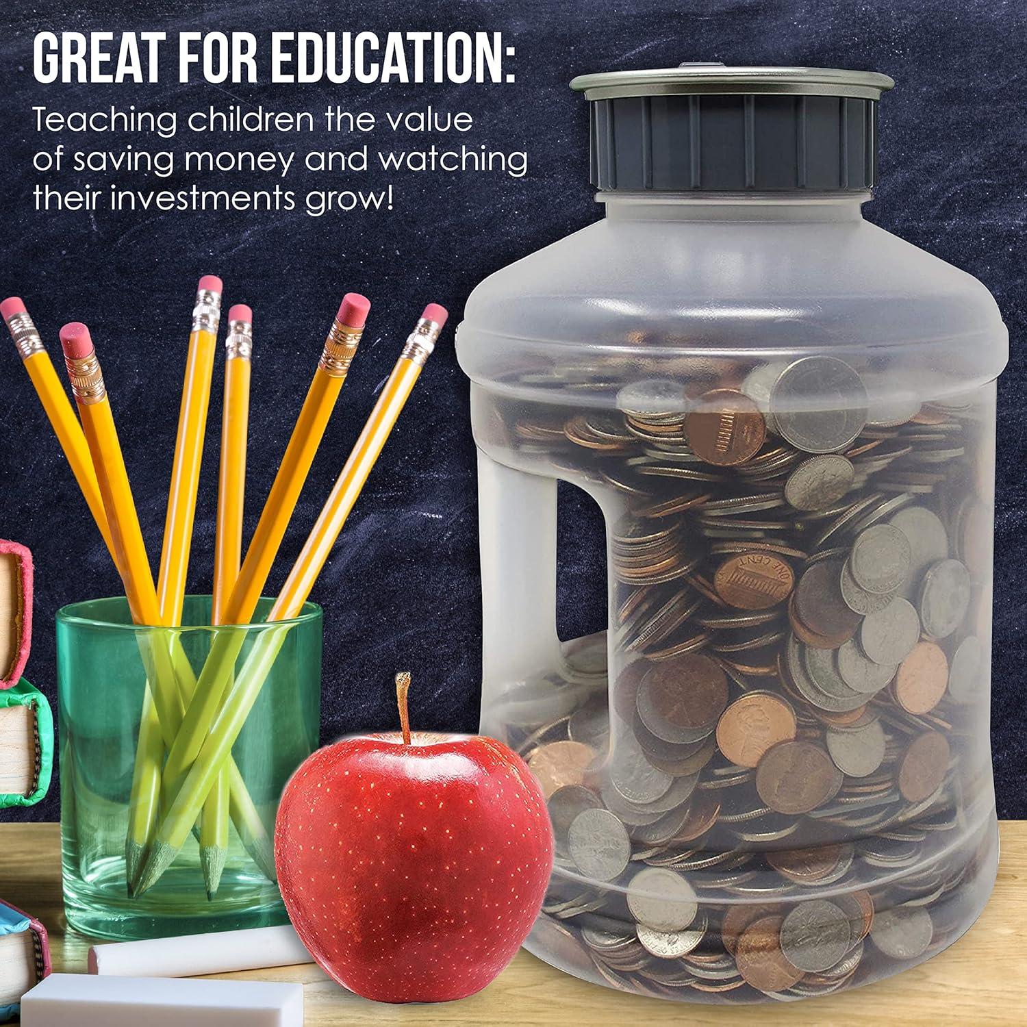 Contador de Monedas Digital Jumbo Teacher's Choice 2.9L LCD