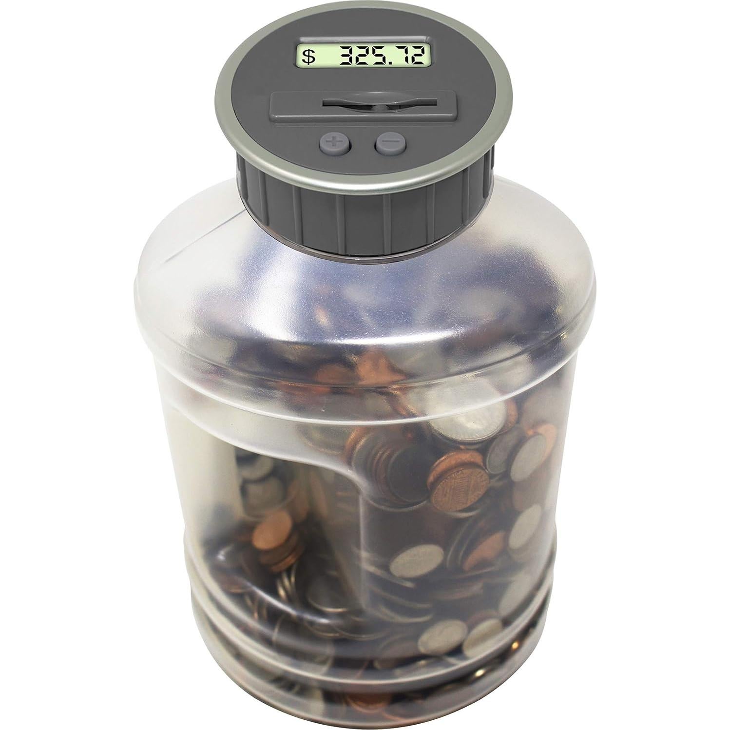 Contador de Monedas Digital Jumbo Teacher's Choice 2.9L LCD