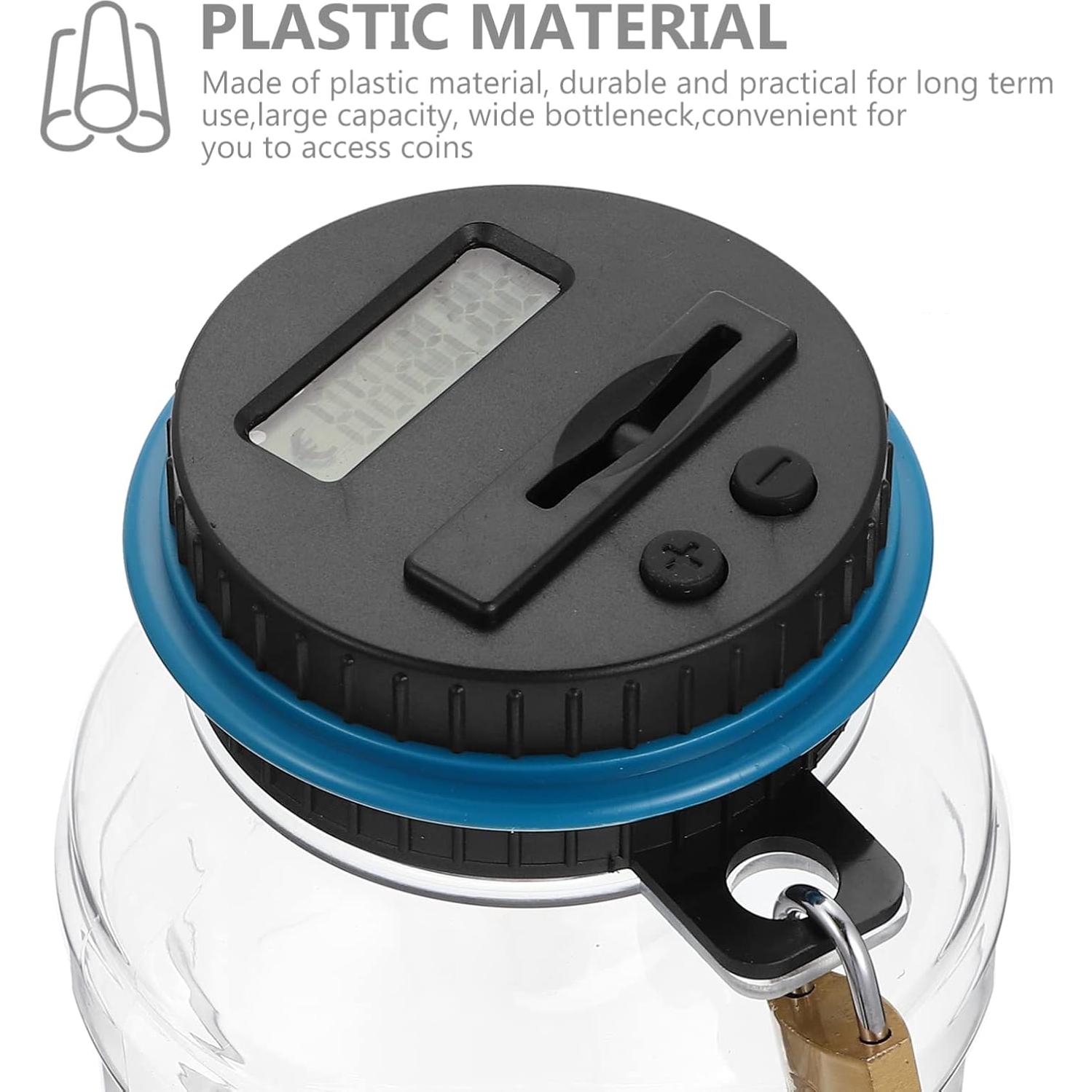 Banco de Ahorro Digital Toyvian con Contador LCD 20.5x11cm