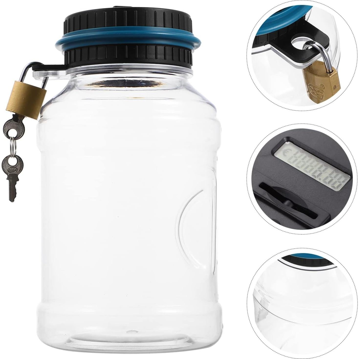 Banco de Ahorro Digital Toyvian con Contador LCD 20.5x11cm