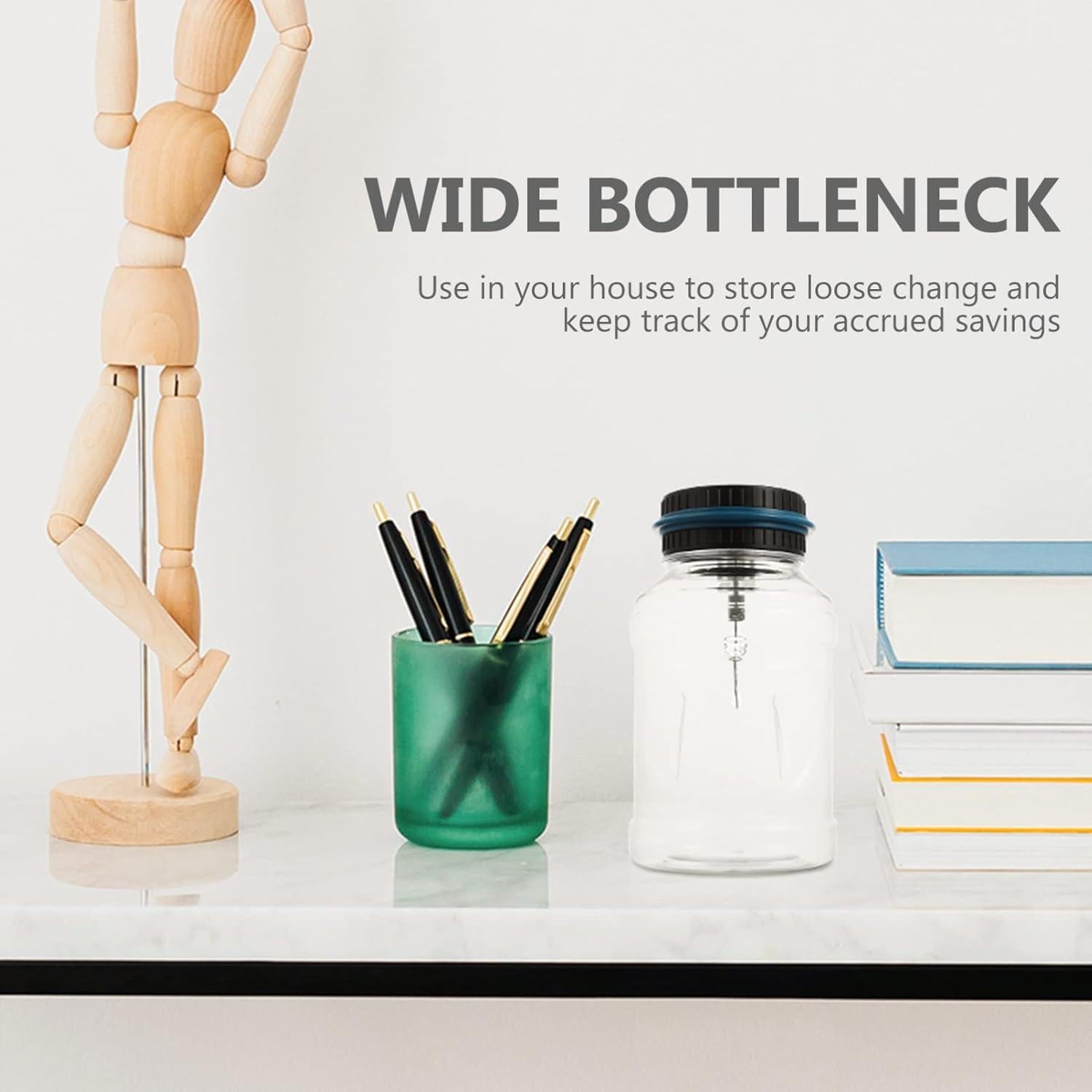 Banco de Ahorro Digital Toyvian con Contador LCD 20.5x11cm