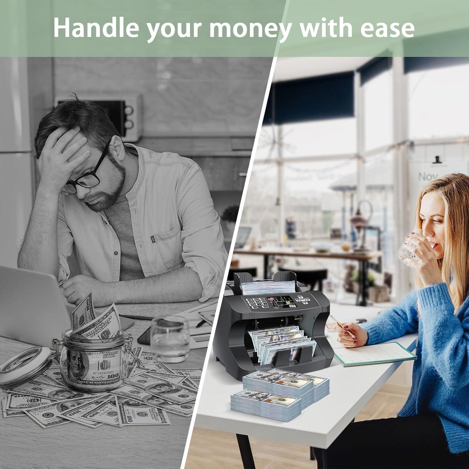 Contadora de Dinero CASHTEK N10 con Detección de Falsificaciones