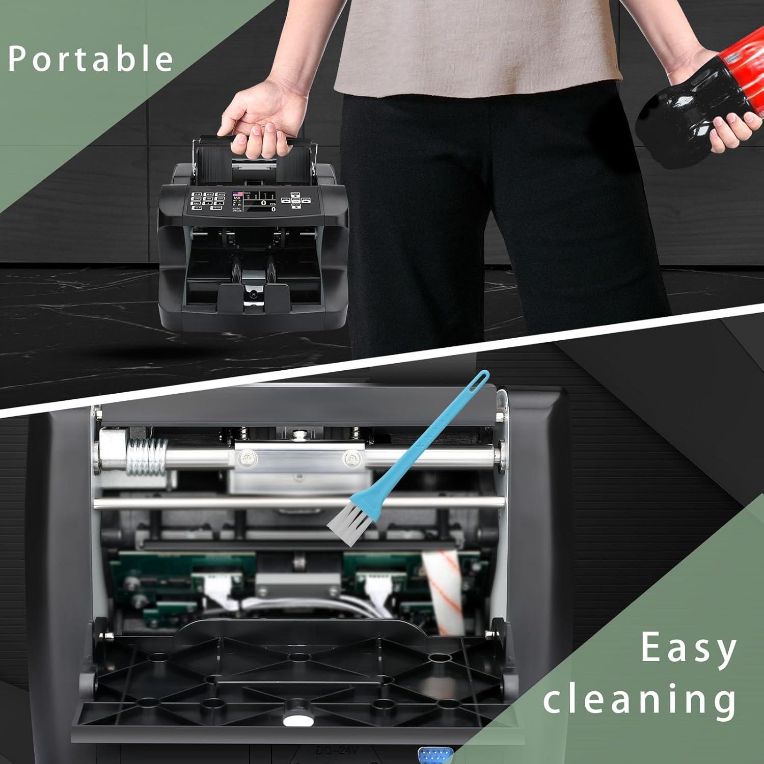 Contadora de Dinero CASHTEK N10 con Detección de Falsificaciones