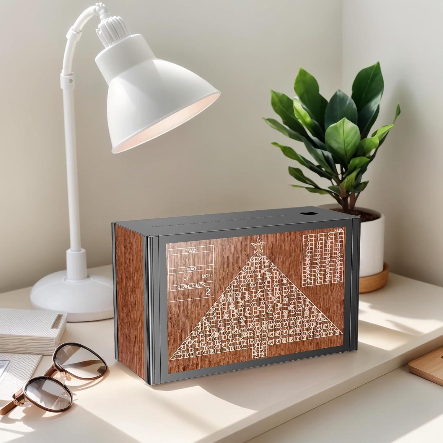 Caja de Ahorros 10K Ambielegant con Contador y Bolígrafo