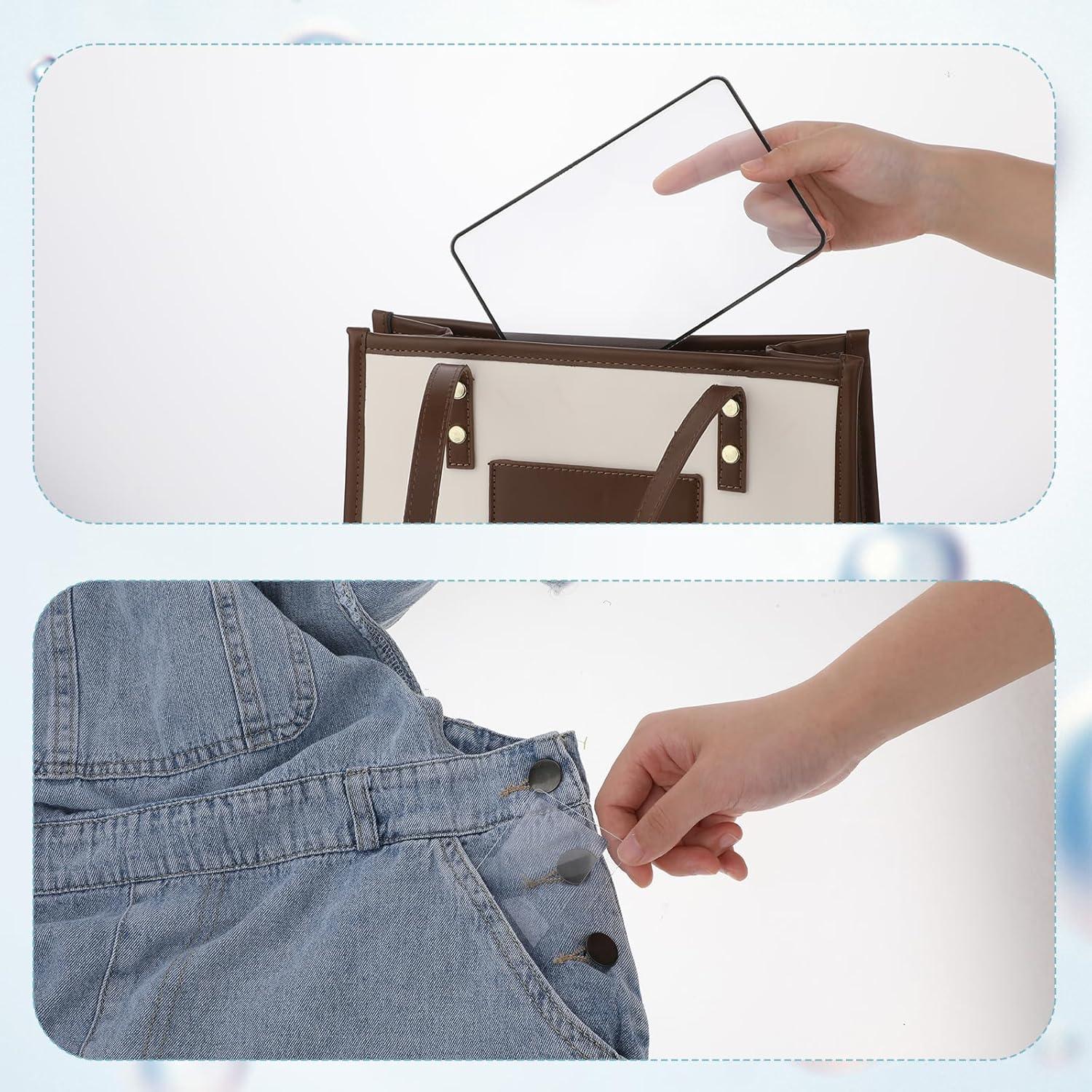 5 Lupas de Página 3X ZEYIYER para Leer - 3 Grandes y 2 Pequeñas