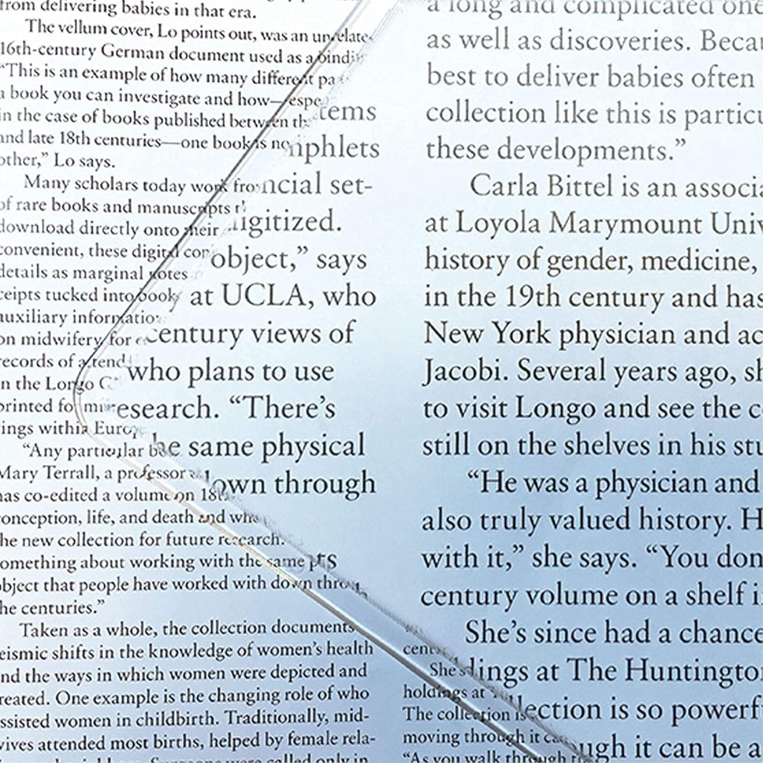 Hoja de Aumento Completa 2X MAGDEPO Acrílico 27.94x21.59 cm