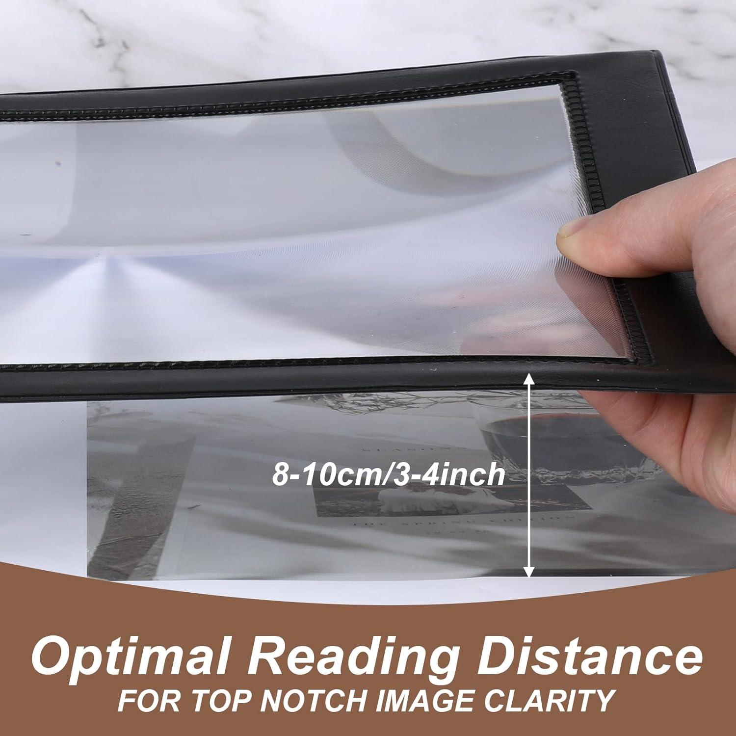 Lupa de Lectura 5X XLIUAX 30.5x19.5cm Flexible para Baja Visión