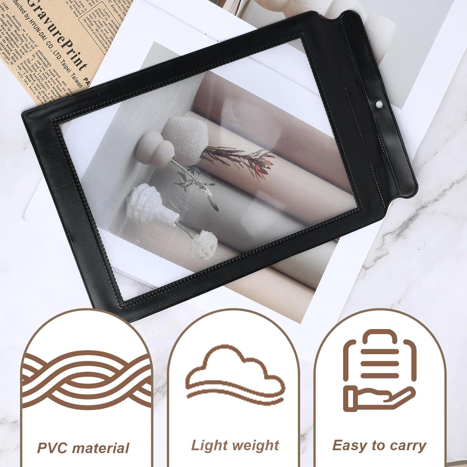 Lupa de Lectura 5X XLIUAX 30.5x19.5cm Flexible para Baja Visión