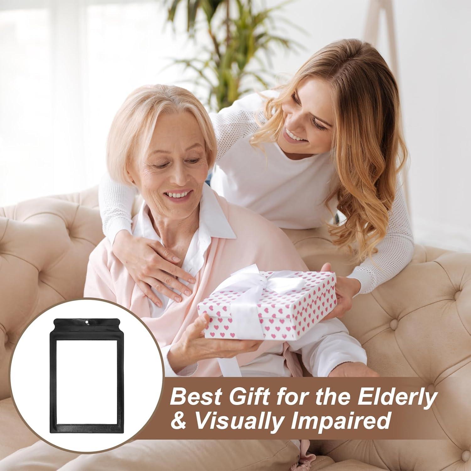 Lupa de Lectura 5X XLIUAX 30.5x19.5cm Flexible para Baja Visión