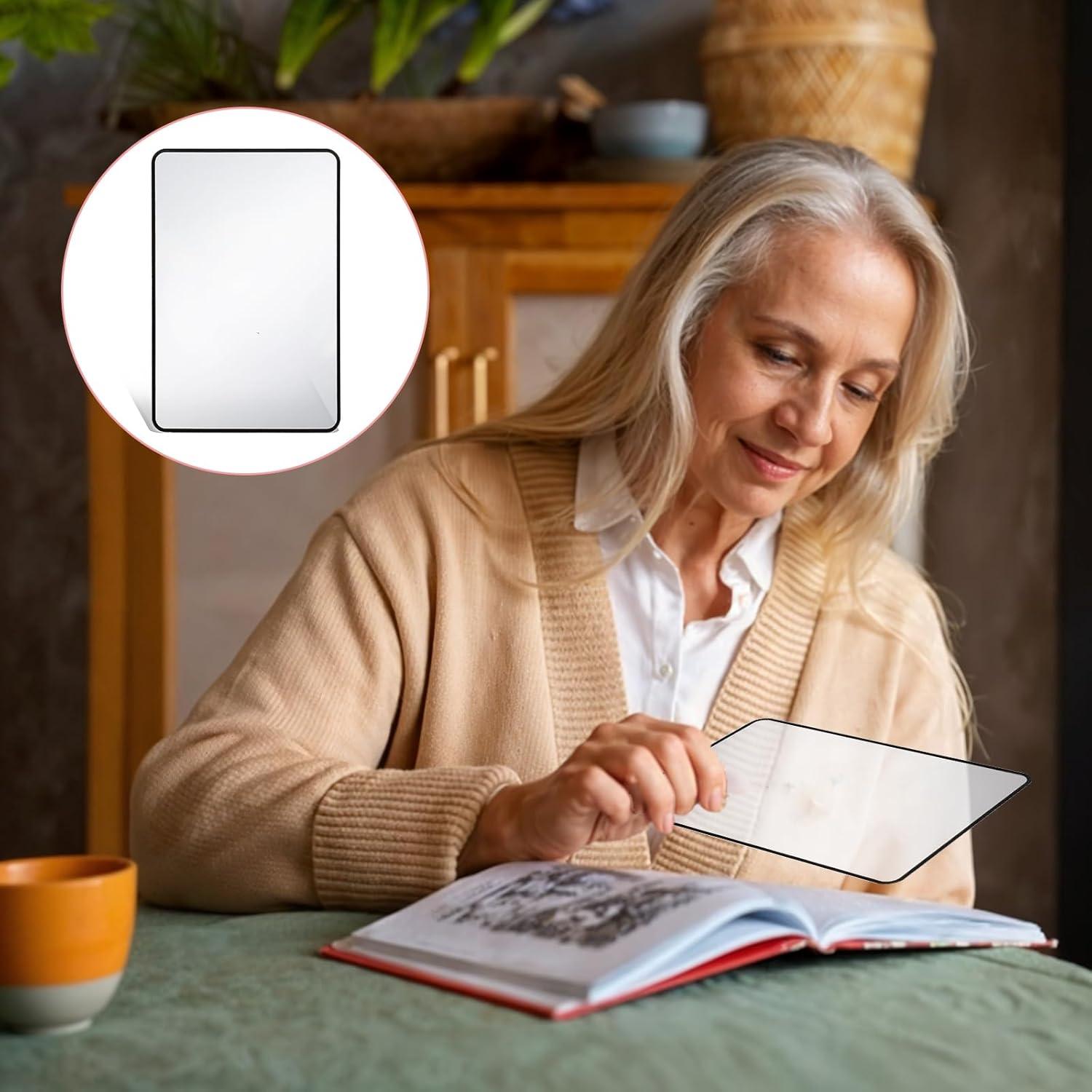 Lupa de Página Giantree 5 Piezas para Lectura - Aumento Óptimo