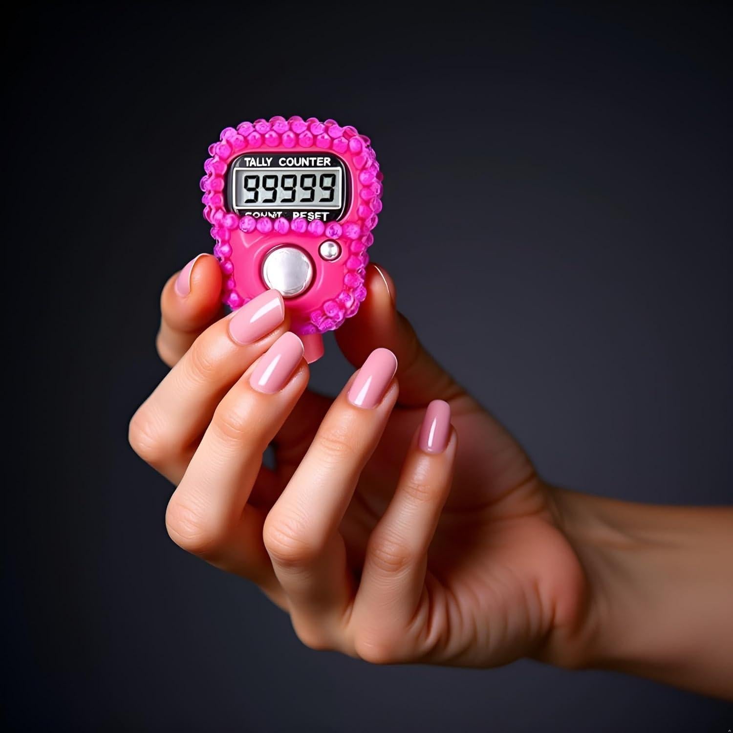 Contador Digital Portátil Cauaoa Mini Reiniciable para Golf