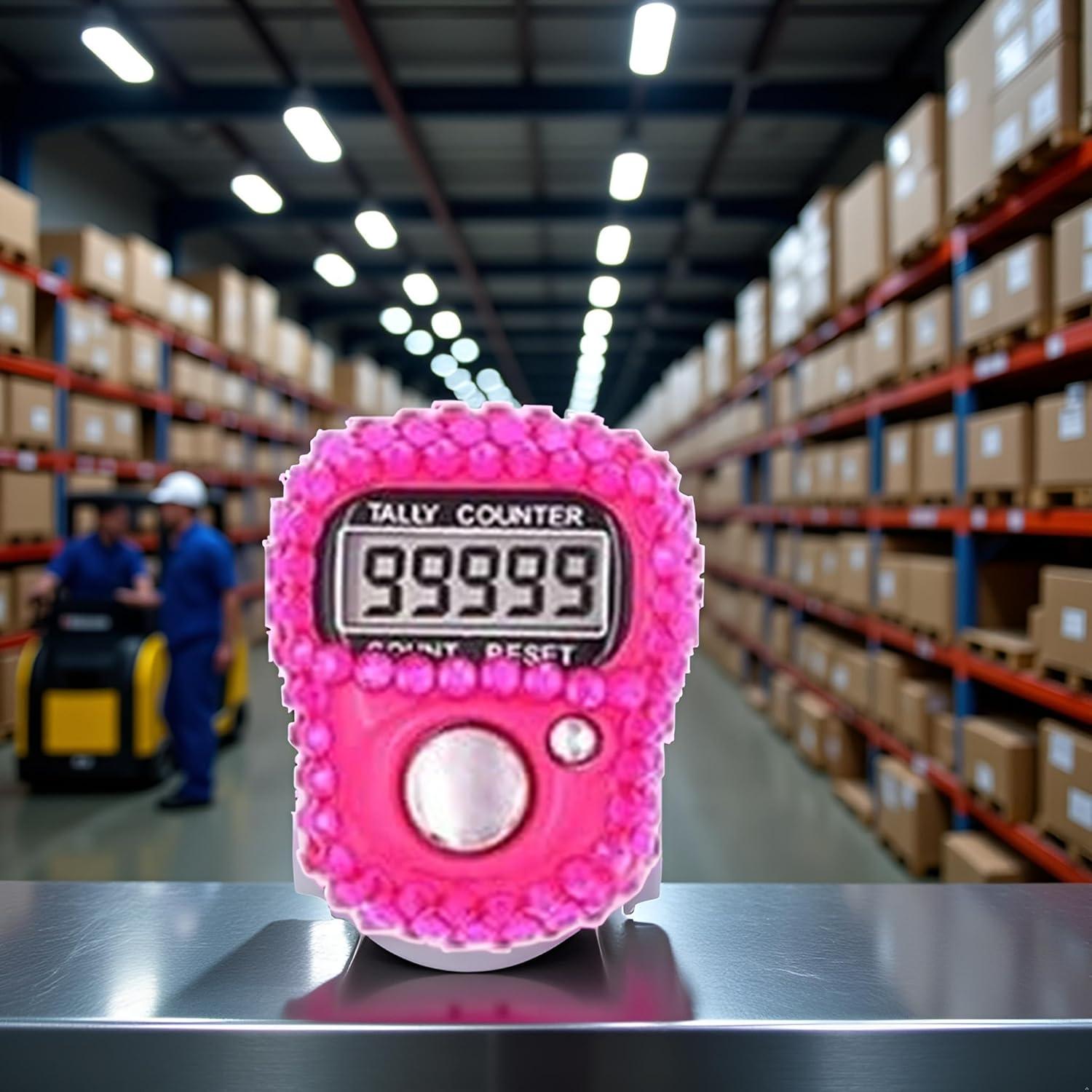 Contador Digital Portátil Cauaoa Mini Reiniciable para Golf