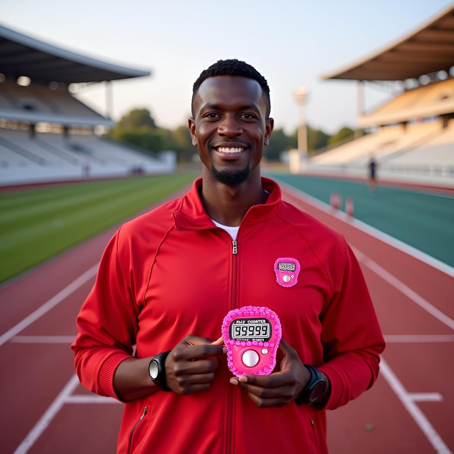 Contador Digital Portátil Cauaoa Mini Reiniciable para Golf