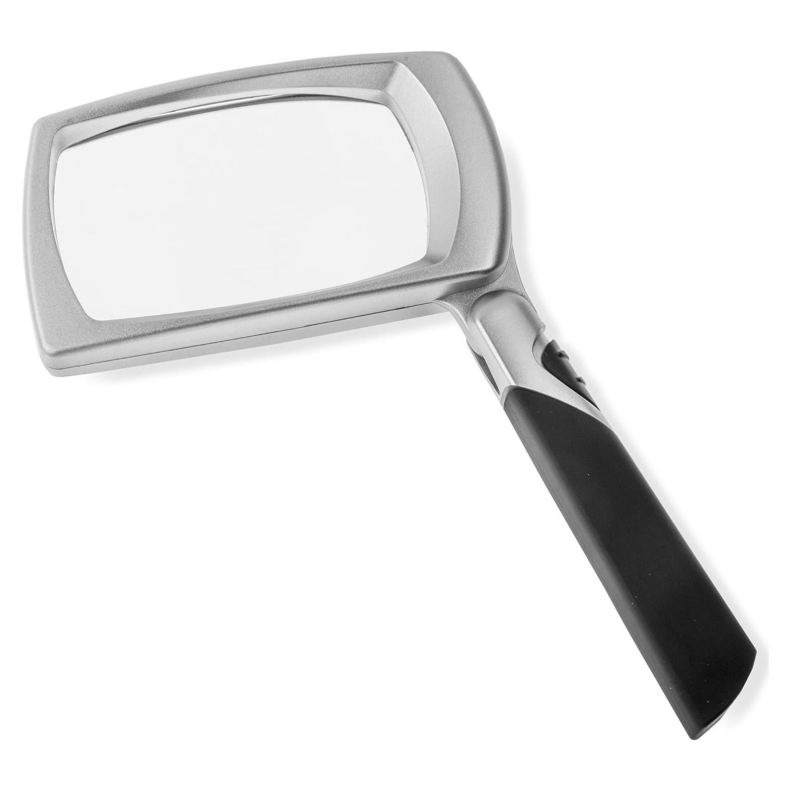 Lupa Rectangular Iluminada LED 2.5X Carson MJ-30