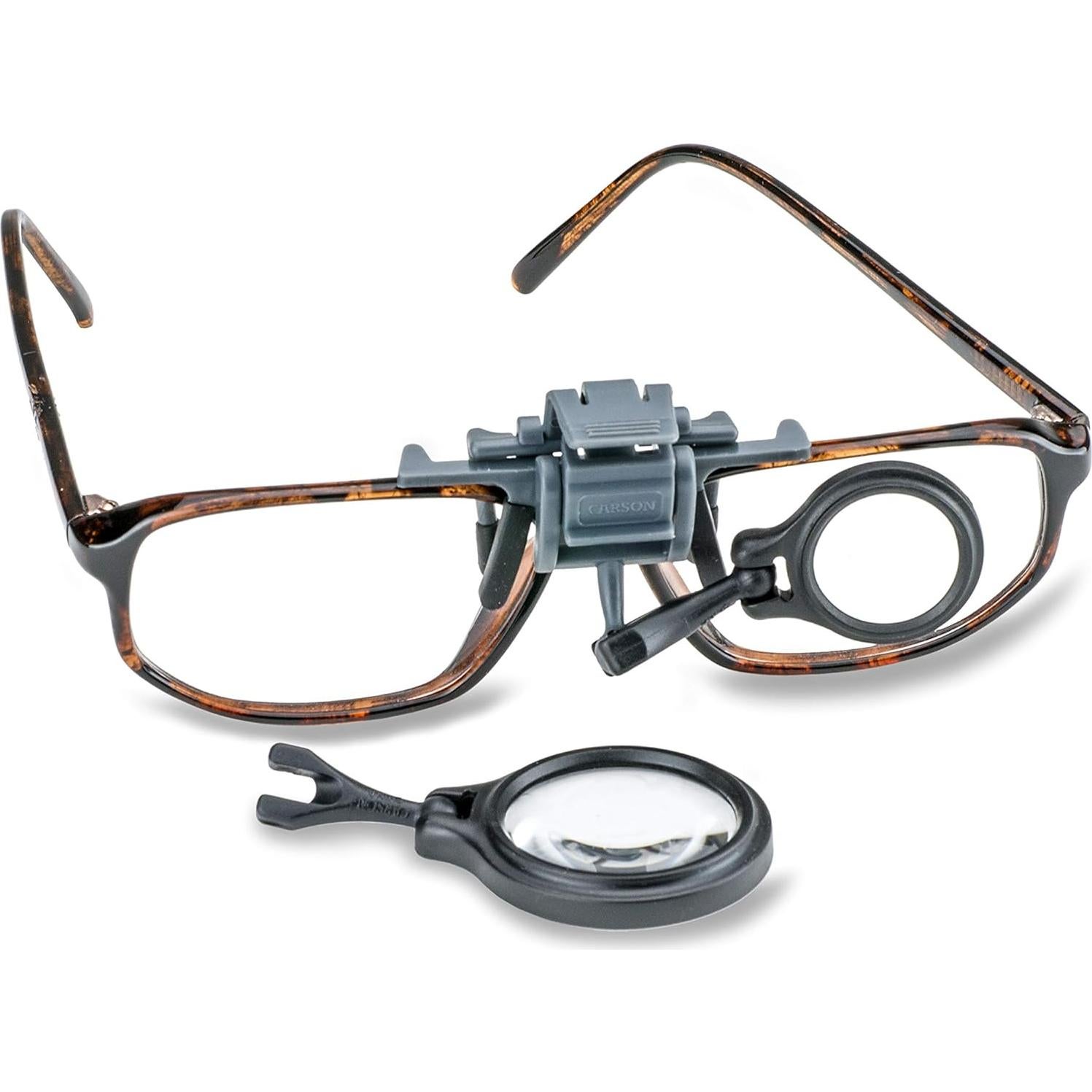 Juego de Lentes de Aumento Clip-On Carson OL-57 5x 8x