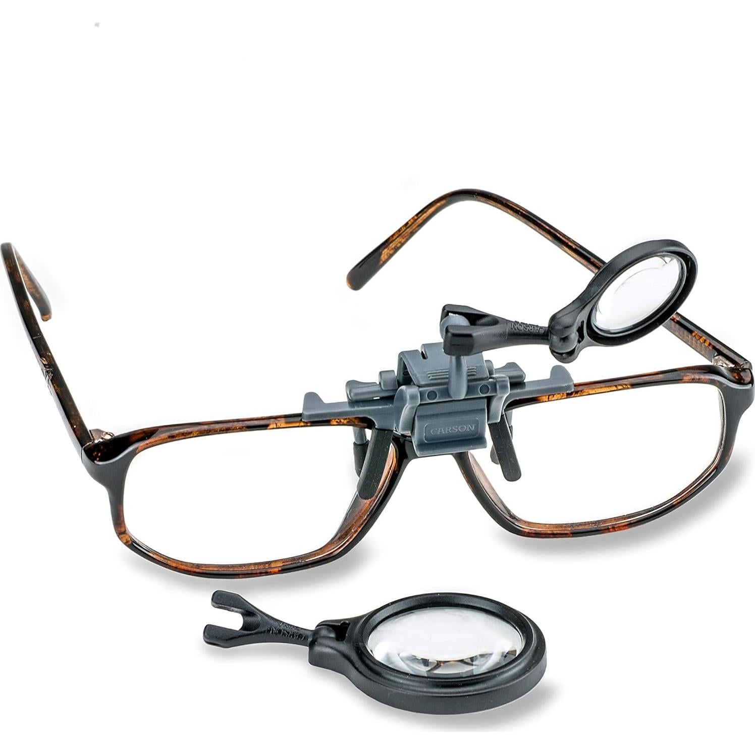 Juego de Lentes de Aumento Clip-On Carson OL-57 5x 8x