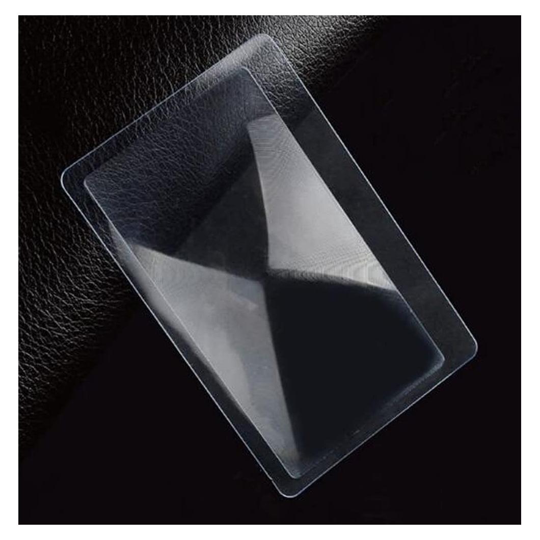 Lentes de Aumento 3X Drema Tamaño Tarjeta de Crédito - 10 Piezas